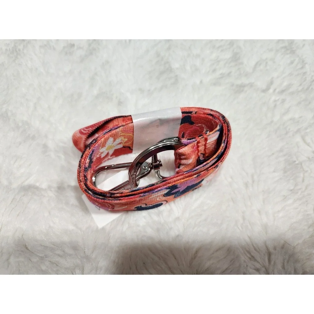 Vera Bradley Wide Lanyard Rosa Agate Pattern New With Tags